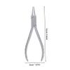 NUOBESTY Metal Eyeglass Repair Pliers for Precise Adjustments Compact Portable Nose Pad Tools for Eyewear Maintenance Metal Frame Pliers for Repair view 2