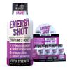 Grape Extra Strength Energy Shot 8 pk 260mg Natural Caffeine B12 B6 Energy & Focus Support 2 Servings Sugar Free Zero Calorie Green Tea B-Vitamins Electrolytes Vegan 1.93 fl oz view 1