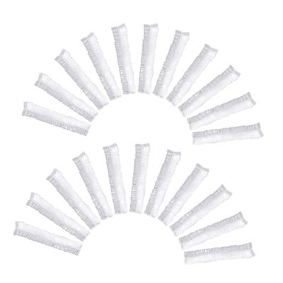 GOOHOCHY 100pcs Elastic Bowl Covers Food Covers Elastic Plastic Bowl for Kitchen Fresh Keeping Wraps