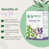 Merja Herbs Harmony Tea [250g] Caffeine-Free, Stress Relief & Memory Boost | 100% Natural Leaves Support Sleep | Herbal Teas & Beverages, Pack of 1 view 2