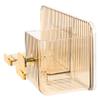 LOORGVEL Wall Mounted Hair Dryer Holder Elegant Tool Organizer for Bathroom Vanity No Drill Storage Rack for Blow Dryer Curling and Grooming Tools view 1