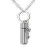 Rose Key Cremation Jewelry,Stainless Steel Urn Necklace-Memorial Necklace-Remembrance Necklace-Rose Key Cremation-Urn for Ashes view 1