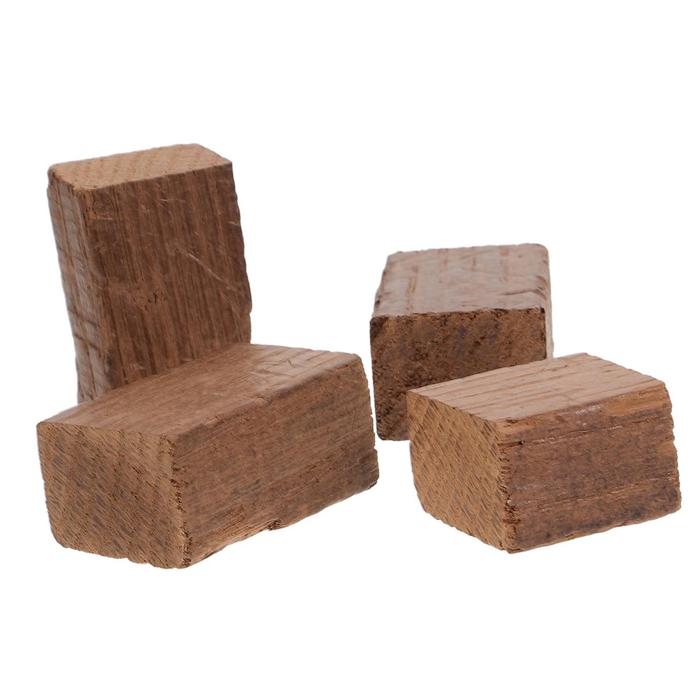 HEALLILY Toast Wood Chips for Wine Brewing Random Shape Red Wine Aging Supplies for Home Winemaking Whiskey Infusion