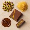 2 PACK Dubai Chocolate Bar Pistachio, Handmade Luxury Knafeh Chocolate Bar with Pistachio Cream and Kataifi (Total 7 oz - 200g) view 4