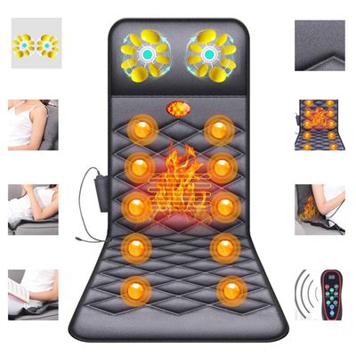26 Massage Head Mattress Pad for Neck Back Legs Relieve Fatigue and Soreness,Massage Mat for Full Body,Massage Mat,Shiatsu Back Massager with Heat Heating Pad