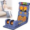 Foldable Full Body Massage Mat with Heat,9 Massage Modes,Vibrating Massage Mattress Pad for Relieving Back Lumbar Leg Pain,Muscle Relaxation,Gifts view 1