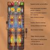 Full Body Massage Mat with Heat,Massage Pad with 10 Vibrating Motors,Foldable Vibrating Massage Mattress Pad for Relieving Back Lumbar Leg,Muscle Relaxation,9 Modes view 2