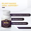 Natures NutriWave Steel Bite Pro Oral Wellness Supplement 23 Plant-Based Ingredients with Zinc & Turmeric Non-GMO, Made in USA, 60 Capsules, 6 Month Supply view 2