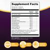 Natures NutriWave Steel Bite Pro Oral Wellness Supplement 23 Plant-Based Ingredients with Zinc & Turmeric Non-GMO, Made in USA, 60 Capsules, 6 Month Supply view 3