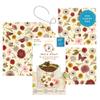 Bee's Wrap Vegan Beeswax Wraps for Food - 3 Pack of Assorted Beeswax Wraps - 2 Medium & Sandwich Wrap - Plastic Free Made in USA Reusable Natural Food Wrap - Meadow Magic view 1