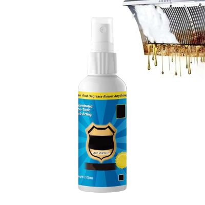 Nuvilux Magic Degreaser Cleaner Spray, Multi-Purpose Heavy Duty Degreaser, Fast Acting & Wash Free, Effectively Cleans Kitchen Surfaces, Ovens, Stoves, Pots & Pans, Ideal for Home & Restaurant (1)