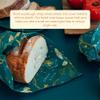 Bee's Wrap Beeswax Wraps for Bread - Beeswax Bread Wrap for Sourdough & Bread Storage - Plastic Free Made in USA Reusable Natural Food Wrap - Ocean view 3