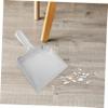 PRETYZOOM Metal Dustpan Handheld Small Portable Dustpan Bucket Handle for Home Office Car view 3