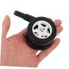 OUNONA 4pcs Replacement Plastic Caster Wheels for Strollers and Walkers Fit Quiet Easy to Install Removable Design Swivel Function view 4