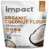 Impact - Organic Coconut Flour - Gluten, Grain, Dairy & Soy Free, Vegan, High Fiber, Low Carb, Non-GMO, Fine Texture - 2lb Resealable Bag view 1