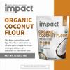 Impact - Organic Coconut Flour - Gluten, Grain, Dairy & Soy Free, Vegan, High Fiber, Low Carb, Non-GMO, Fine Texture - 2lb Resealable Bag view 3