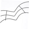 Ciieeo 2pcs Heart Shaped Metal Wire Garland Frame for Wreaths Valentine's Day Wedding Decor Wreath Form for Craft Projects view 3