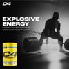 C4 Original Pre Workout Pre-Workout for Endurance, Focus & Performance with 200mg Caffeine, Beta-Alanine, Creatine Nitrate, L-Arginine & PeptiPump Sugar Free, 50 Servings, ICY Blue Razz view 3