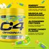 C4 Original Pre Workout Jolly Rancher Green Apple - Pre-Workout for Endurance, Focus & Performance with 200mg Caffeine, Beta-Alanine, Creatine Nitrate, L-Arginine & PeptiPump 25 Servings view 2