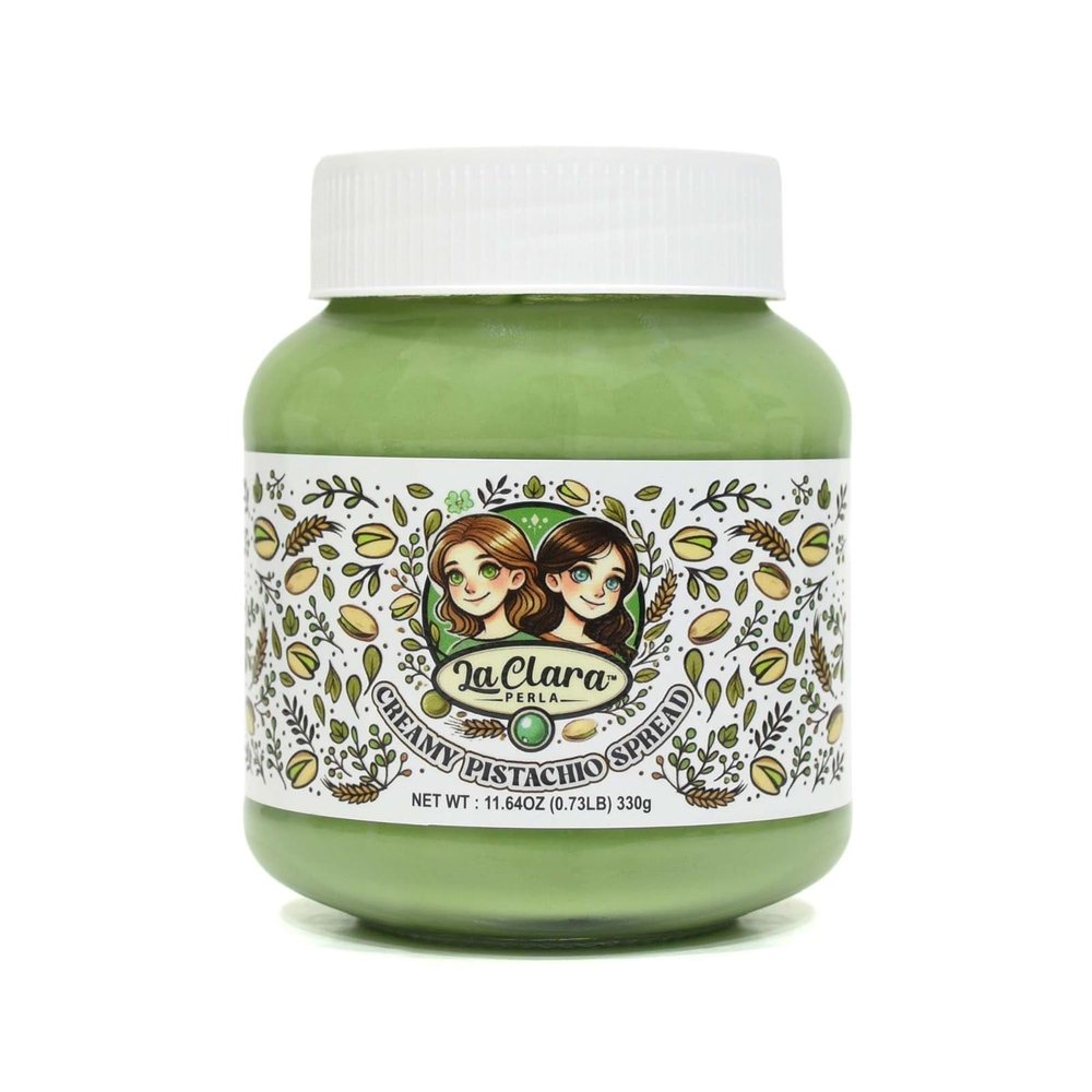 Creamy Pistachio Spread, Spreadable Pistachio Cream, 11.64 oz (330g)