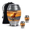 Horse Urn for Ashes Adult Male - Mini Cremation Urns for Human Ashes Adult Female - Large Urns for Human - Small Urn for Human Remains (Size - 10inch 1Pcs, 3inch 2Pcs) view 1