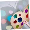 DOITOOL Iridescent Cellophane Paper Rolls 9 Sheets Pvc Wrapping Material for Diy Crafts Creative Projects view 2