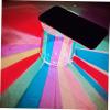 DOITOOL Iridescent Cellophane Paper Rolls 9 Sheets Pvc Wrapping Material for Diy Crafts Creative Projects view 4