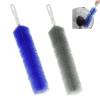 2 Pcs Cobweb Duster, Bendable Fan Cleaner Brushes Set Reusable, Plastic Microfiber Duster for Air Conditioning Shutters,Ceiling Fan, Blades, Curtains,Air Vents(BlueGray) view 1