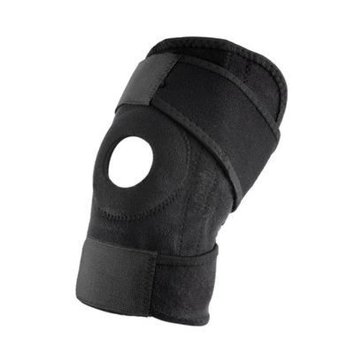Gogogmee Nylon Mountaineering Knee Pads Style Support Sleeve for Running Hiking Basketball Acl Meniscus Tear Relief
