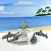 5pcs 3D Printed Sharks, Articulated Sharks, Gray and White Shark Toy, Sea Animal, Fidget Toy for ADHD/Autism AS001-GRAY-5X view 3