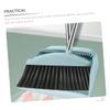 SOLUSTRE Broom and Dustpan Set for Home Cleaning High-Resistant Dustpan Long Handle Household Broom Kit for Dorm and Office Use view 3