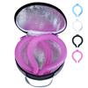 2Pack Neck Cooling Tubes with Insulated Cooler Bag - Reusable Ice Neck Cooler for Hot Weather, Hands Free Cooling Ring, Chill Relief for Men & Women, Outdoor, Indoor, Sports, Travel(2Rose, M) view 1