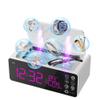 500ML Capacity 48kHz, Updated Version Ultrasonic Retainer Cleaner, Multi-Functional Cleaner Machine For Dentures, Mouth Guards, Braces, Toothbrush, Jewelry, Glasses with Alam Clock Function, (white) view 1