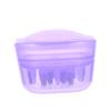 Gatuida 1pc Handheld Scalp Massager Comb Essential Oil Dispenser Purple Hair Care Tool for Scalp Serum Application Ergonomic Design for Comfortable Use view 1
