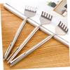 Baluue Telescoping Back Scratcher Set of 6 Stainless Steel Portable Body Massager for Back Itching Relief Extendable Scratchers for Adults and Seniors view 4