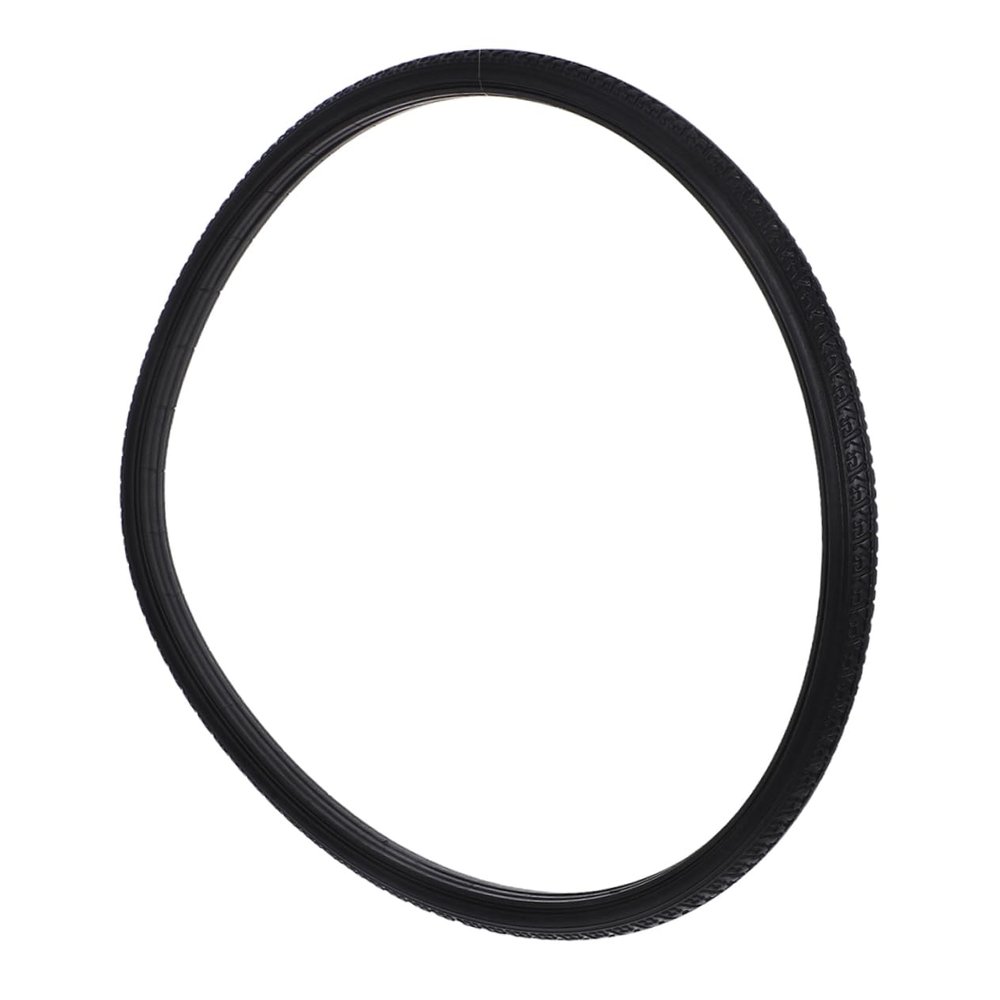 PLAFOPE Wheelchair Replacement Tire Durable Solid Pu Foam No Inflation Needed Heavy-Duty Black Tires for Manual Wheelchairs Convenient Long-Lasting for Users