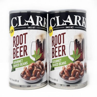 2 Pack of Gourmet Baked Beans 15oz Cans Clark You choose your Favorite Flavor Since 1877 (15oz, Root Beer)