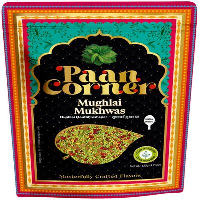 Paan Corner Mughlai Mukhwas, Traditional Indian Mouth Freshener, 4.23oz