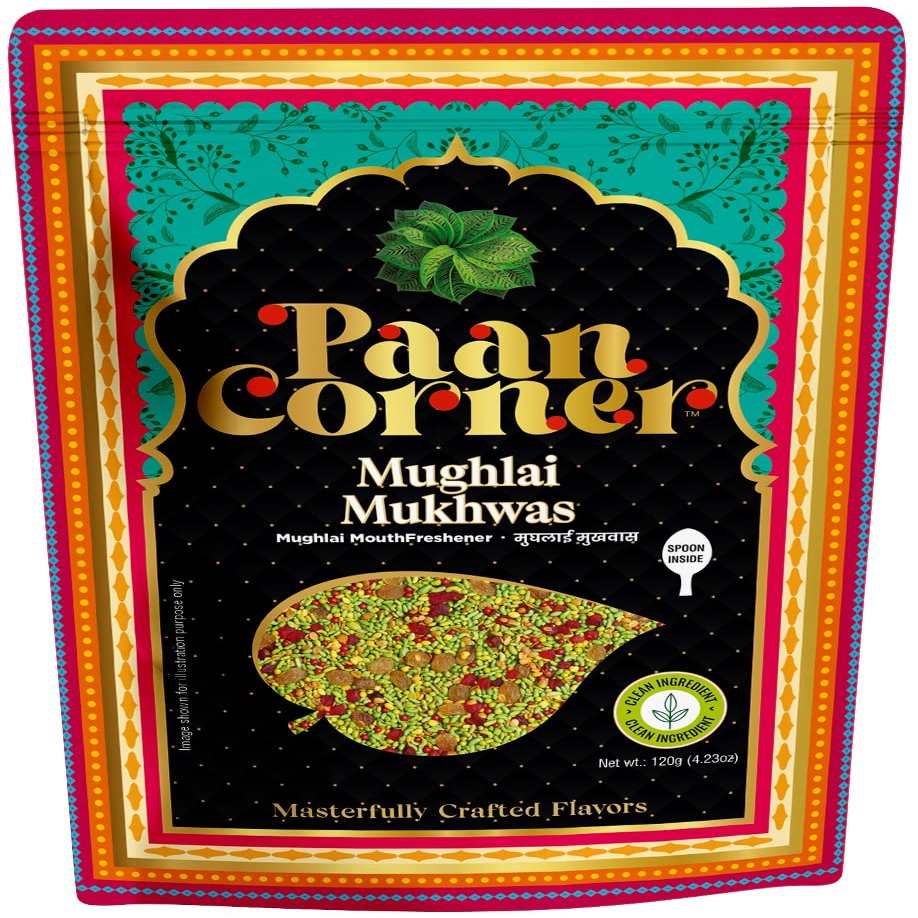 Paan Corner Mughlai Mukhwas, Traditional Indian Mouth Freshener, 4.23oz
