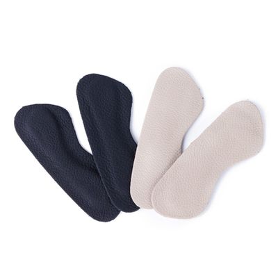 UTHCLO High Heel Grips Self-Adhesive Leather Heel Protectors for Foot Blister Prevention Fit for Shoe Black