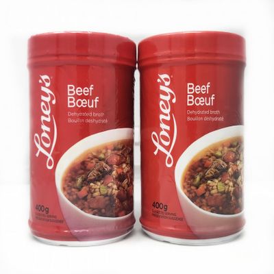 2 Pack of Poutine Gravy Mix 400g 14.11oz Imported From Canada Loney's Chicken Poulet Beef (Beef)