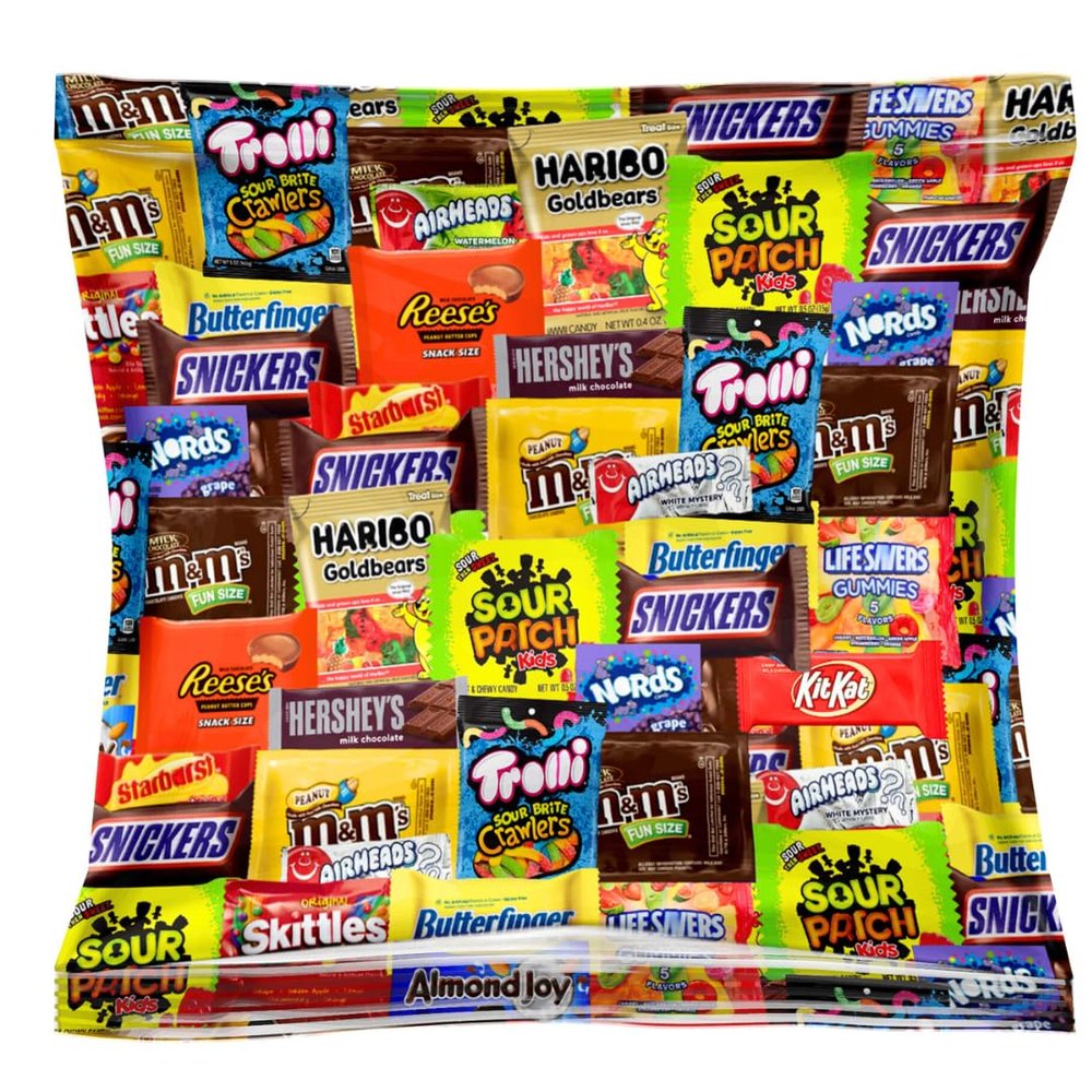 Bulk Assorted Chocolate Variety Pack - Individually Wrapped (2 LB)
