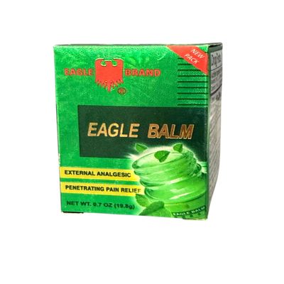 1 Pack - Green Balm Essential Oil - Dau Cu La Con O Xanh - 19.8g per Jar - Product of Indonesia