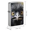 Emu Lighter Case, Personalized Metal Lighter Sleeve, Double-Sided Lighters Cover for Standard Lighters, Stylish & Unique Idea view 2