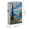 Cypress Trees Outdoors Lighter Case, Personalized Metal Lighter Sleeve, Double-Sided Lighters Cover for Standard Lighters, Stylish & Unique Idea view 2