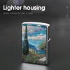 Cypress Trees Outdoors Lighter Case, Personalized Metal Lighter Sleeve, Double-Sided Lighters Cover for Standard Lighters, Stylish & Unique Idea view 4
