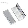20pcs Rectangle 3 Compartment Sublimation Blank Pill Box Metal Medicine Pill Case One Week,DIY Print Portable Pocket or Purse Pill Box for Sublimation Print view 3