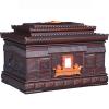 JIQHOHX Wood Funeral Cremation Ashes Urn Casket,Wood Urn, Professional Wooden Urns for Human Ashes Adult,Burial (A) view 1