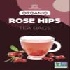 Healthy Healing Herbs Organic Rose Hip Tea Bags 100 Count | Pure Wildcrafted Herbal Rosehip Blend | Naturally Tart & Bright Flavor view 1