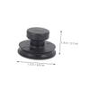 ERINGOGO 2pcs Rubber Lifting Handle for Singing Bowls Portable Suction Handles for Sound Bowl Tools for Sound Therapy and Meditation view 2